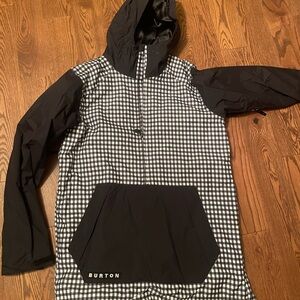 Burton Black and White Checkered Jacket